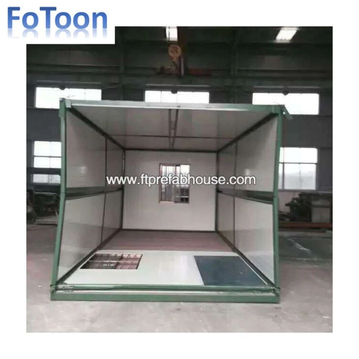 Sammenleggbart containerhjem