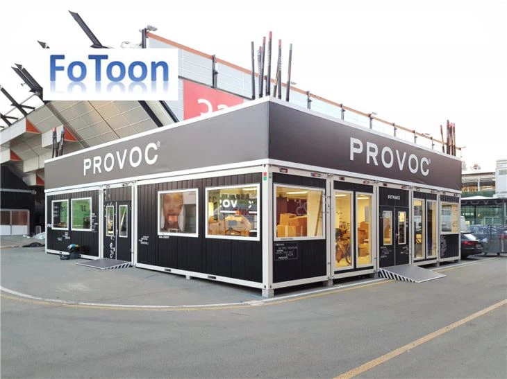 Prefabrikkert moderne containerbutikk